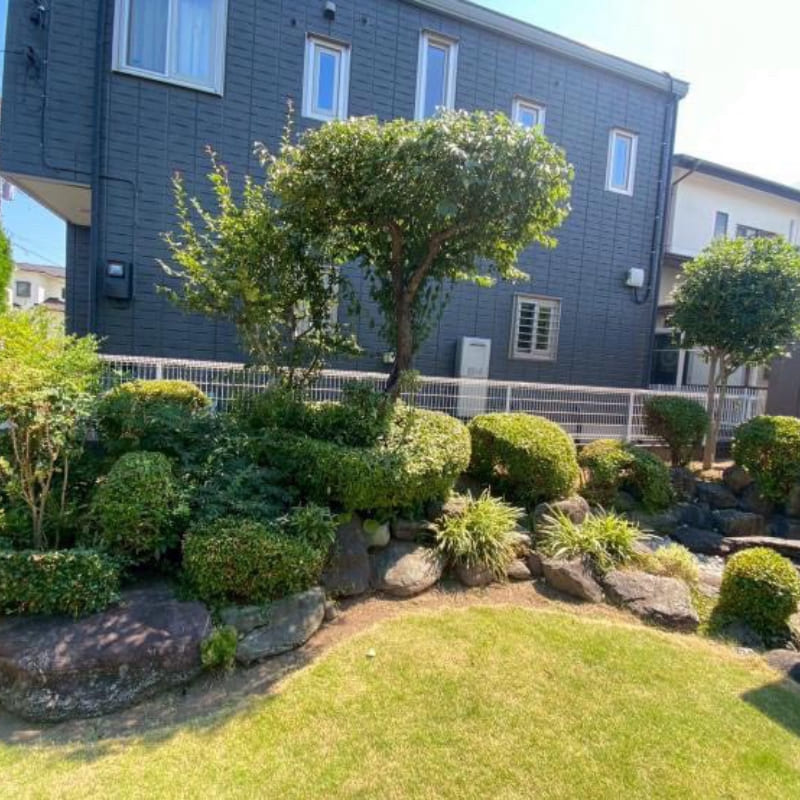 お庭の手入れのAFTER画像